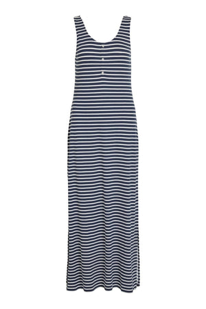 Dell Maxi Dress - Blazer blu scuro/Biancaneve