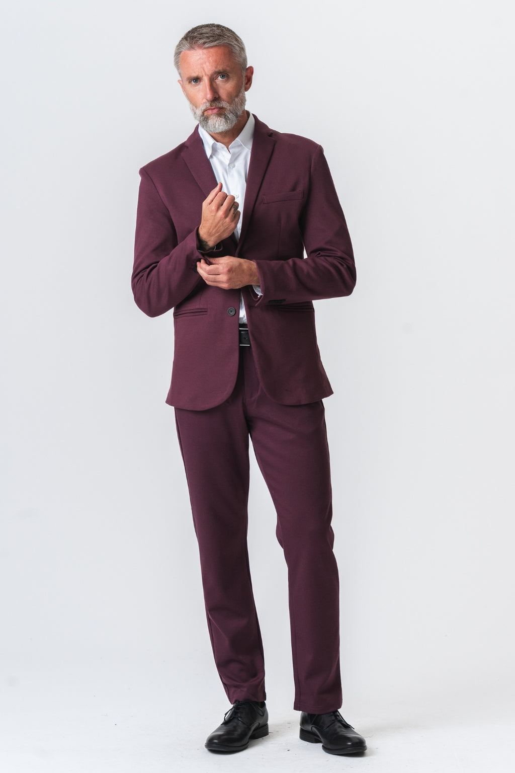 The Original Performance Suit Regular Fit – (Burgundy) (V.I.P)