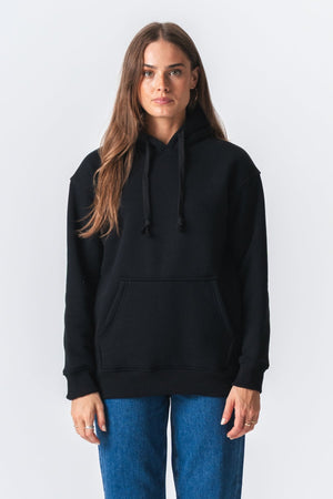 Stella Oversized Hoodie - Black