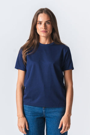 Leah Loose T-shirt - Dark Navy