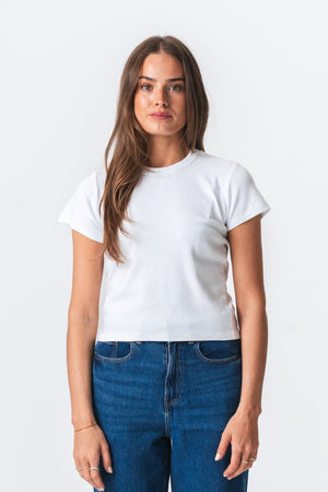 T -shirt Short Emily - Bianco