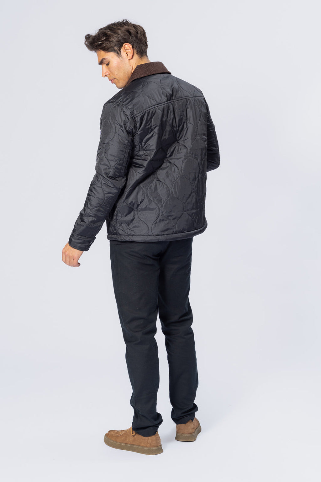 Quilted Jacket - Black