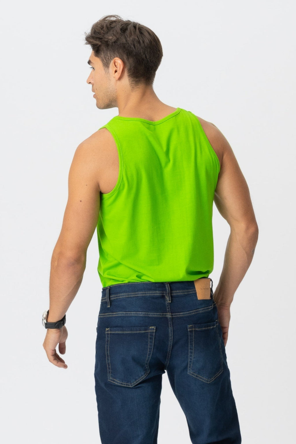Basic Tanktop - Lime Green