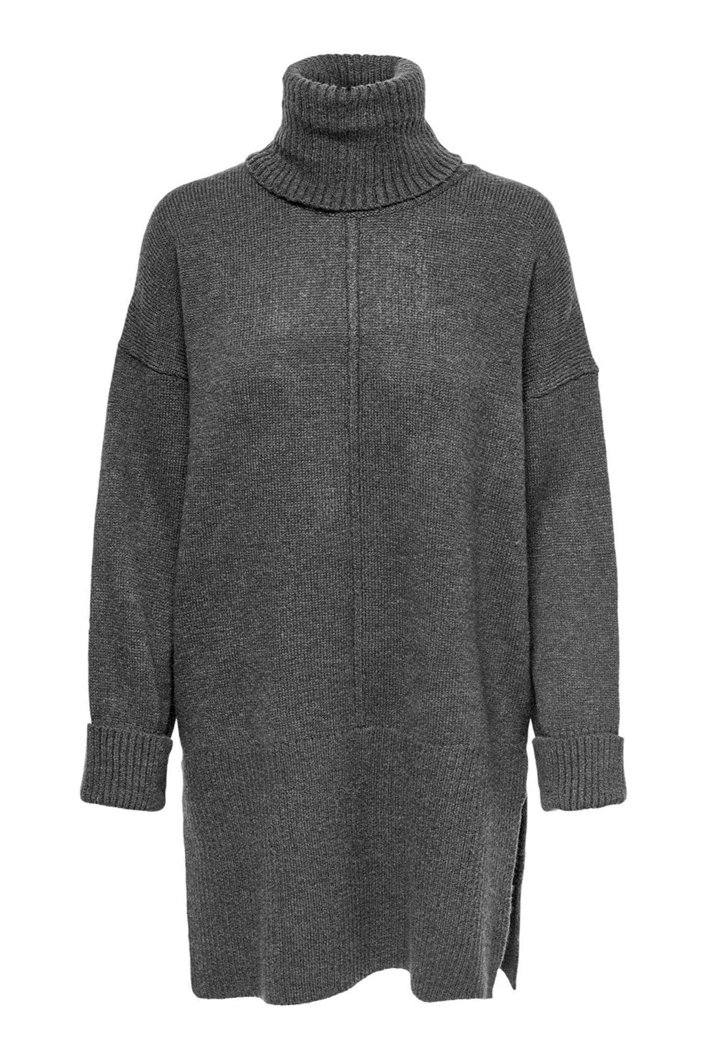 Tatiana Roll Neck Pullover - Grigio scuro