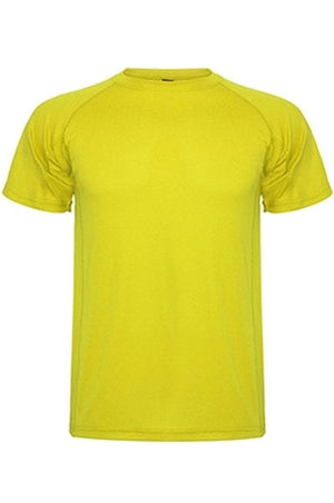 T -shirt da allenamento - giallo