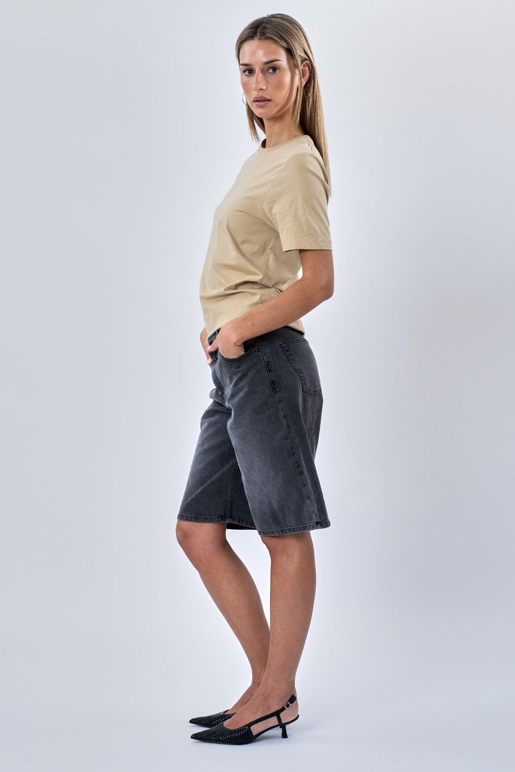 Boyfriend Tee - Sand