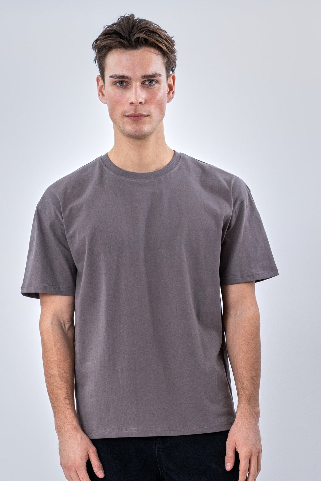 Heavy Boxfit Tee - Dark Grey