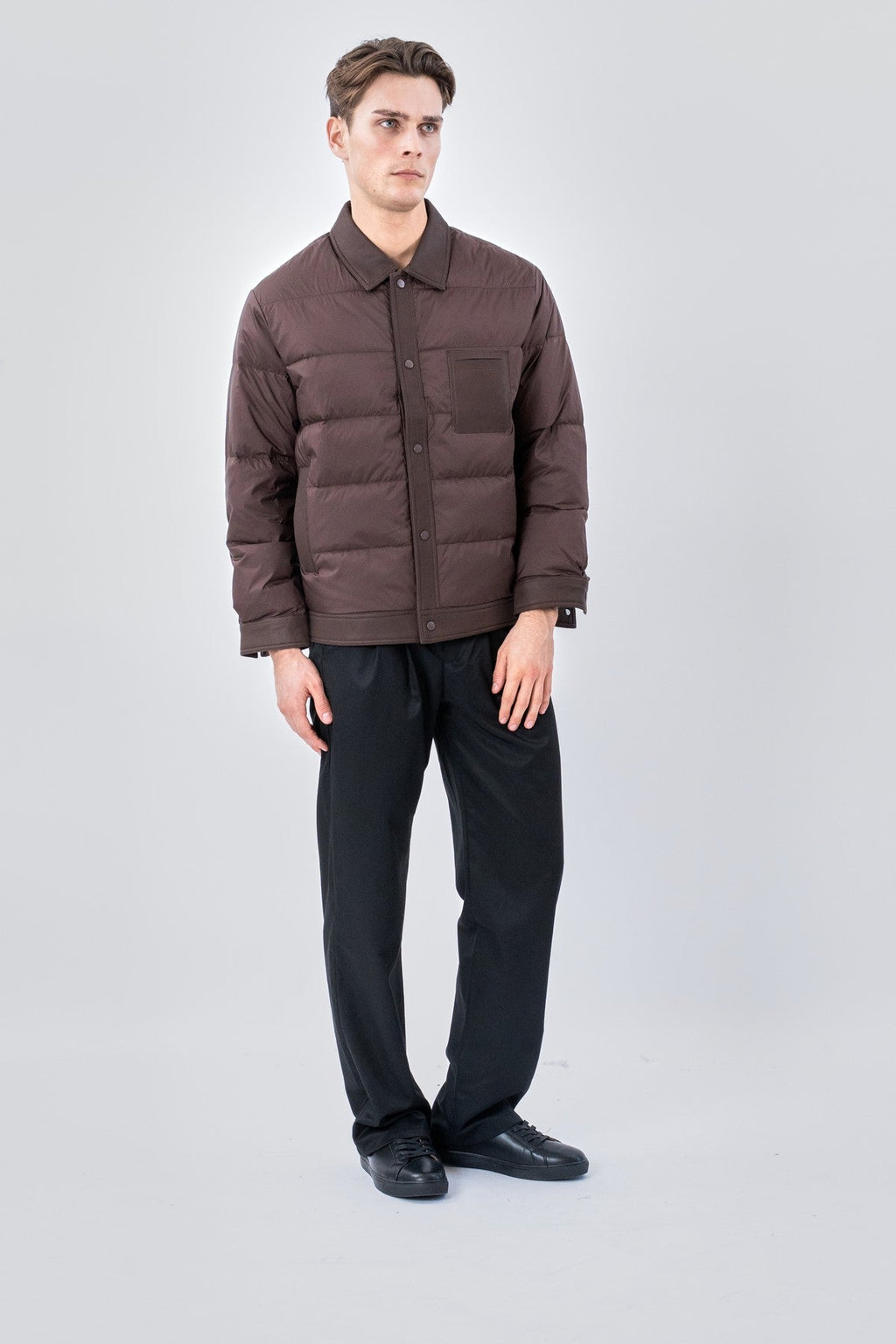 Giacca lunga Wyatt - Marrone