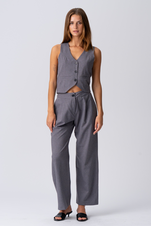 Natalie Pants - Dark Grey