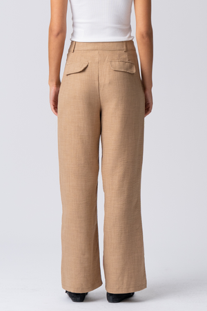Emma Pants Loose - Brown