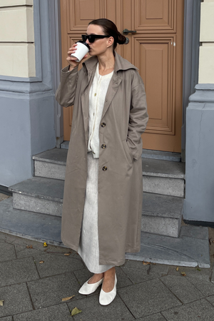 Trench Carla - Sabbia