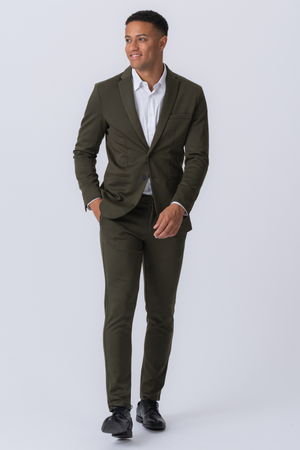 The Original Performance Suit™️ (Verde scuro) + Cravatta - Offerta pacchetto