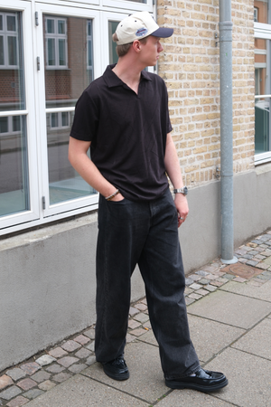 Polo testuzzato di atlas - Nero