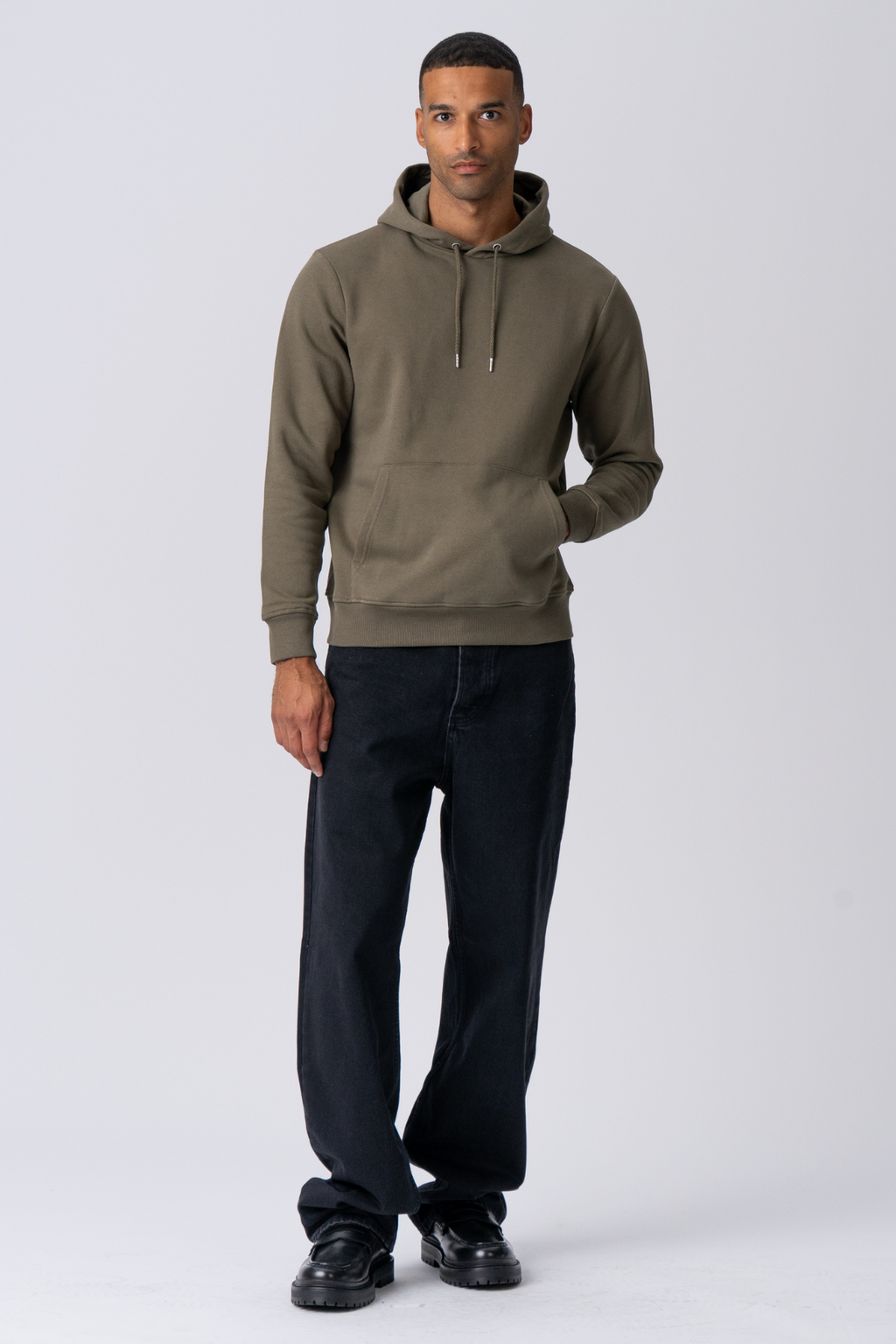 Sweatshirt Hoodie - Army Green