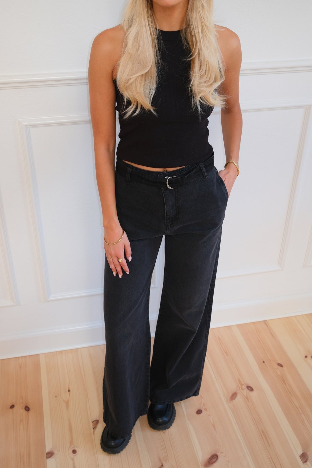 Jeans Amalia - Grigio scuro