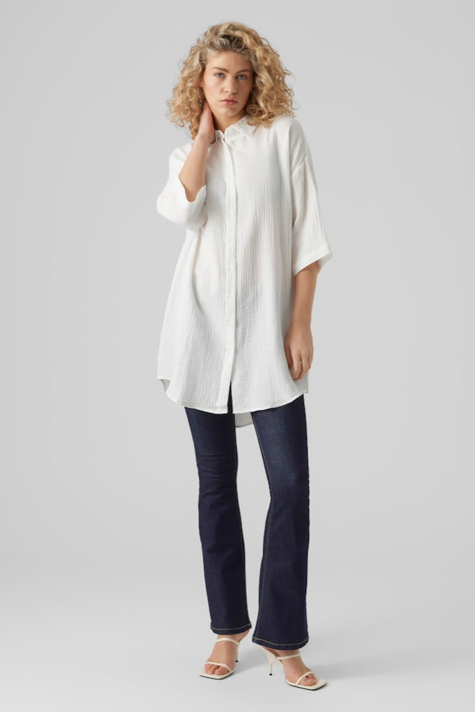 Natali Shirt oversized Shirt - Biancaneve