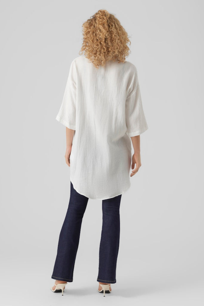 Natali Shirt oversized Shirt - Biancaneve