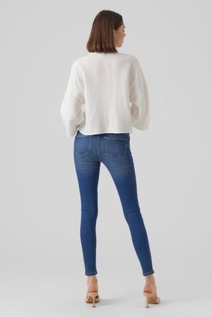 Natali Crop Shirt - Biancaneve