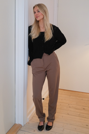 Virginia Knit Cardigan - Nero