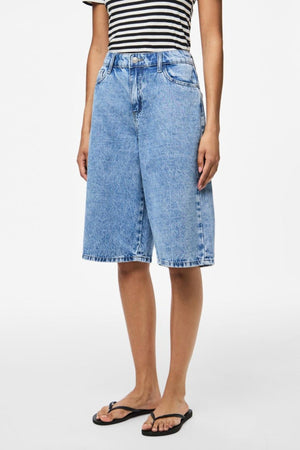 Sky denim jorts - denim blu medio