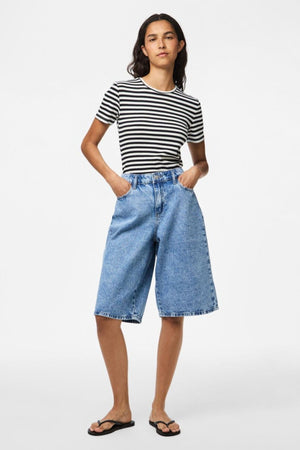 Sky denim jorts - denim blu medio