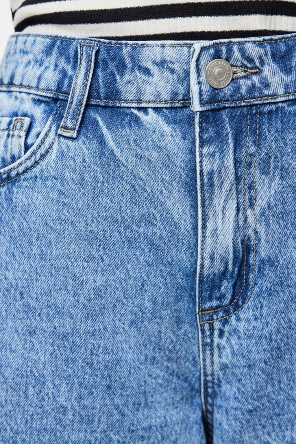 Sky denim jorts - denim blu medio