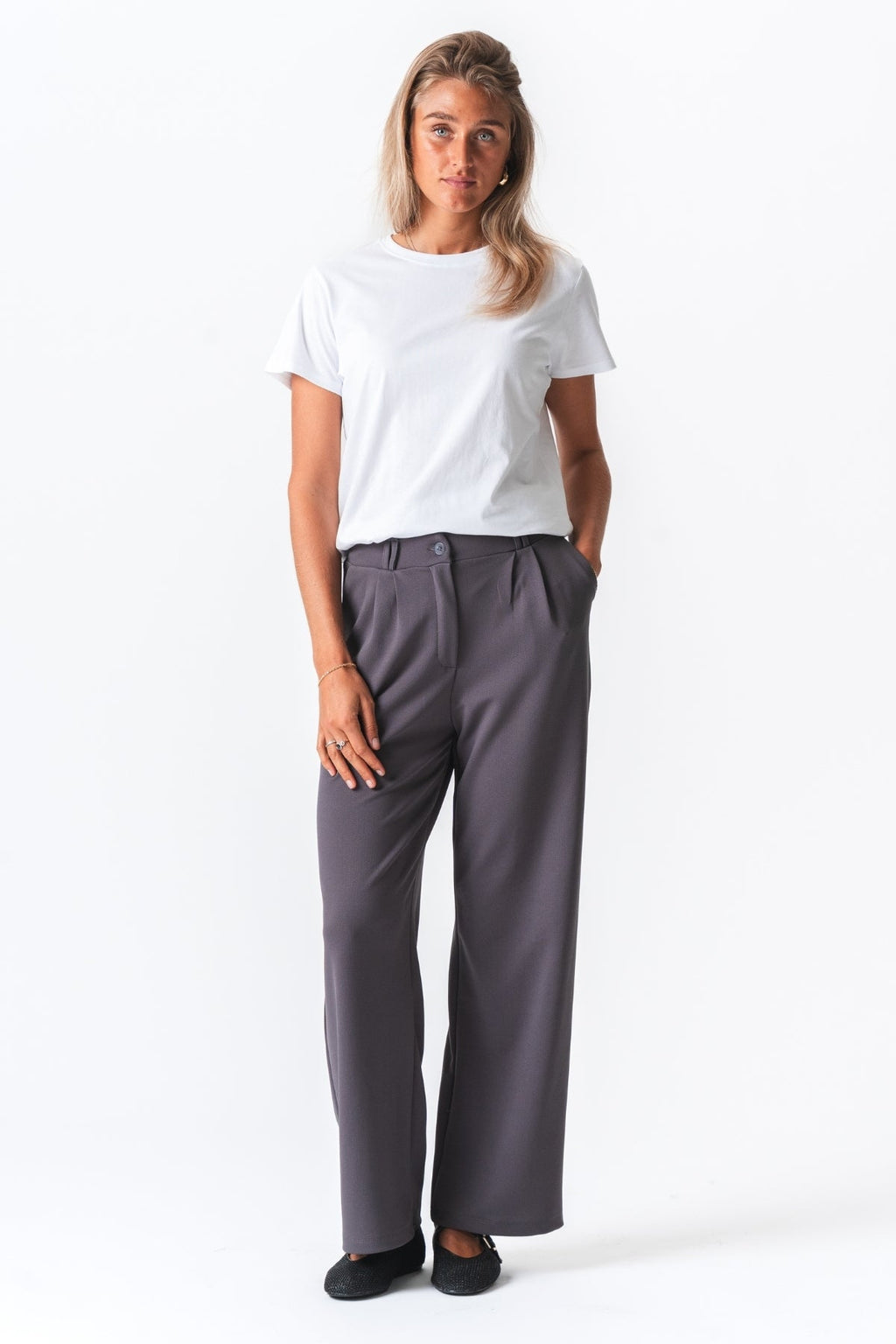Vera Pants - grigio scuro