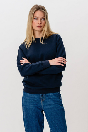 Crewneck pesante - Navy