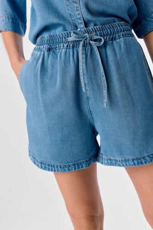 Telaio Shorts - denim azzurro