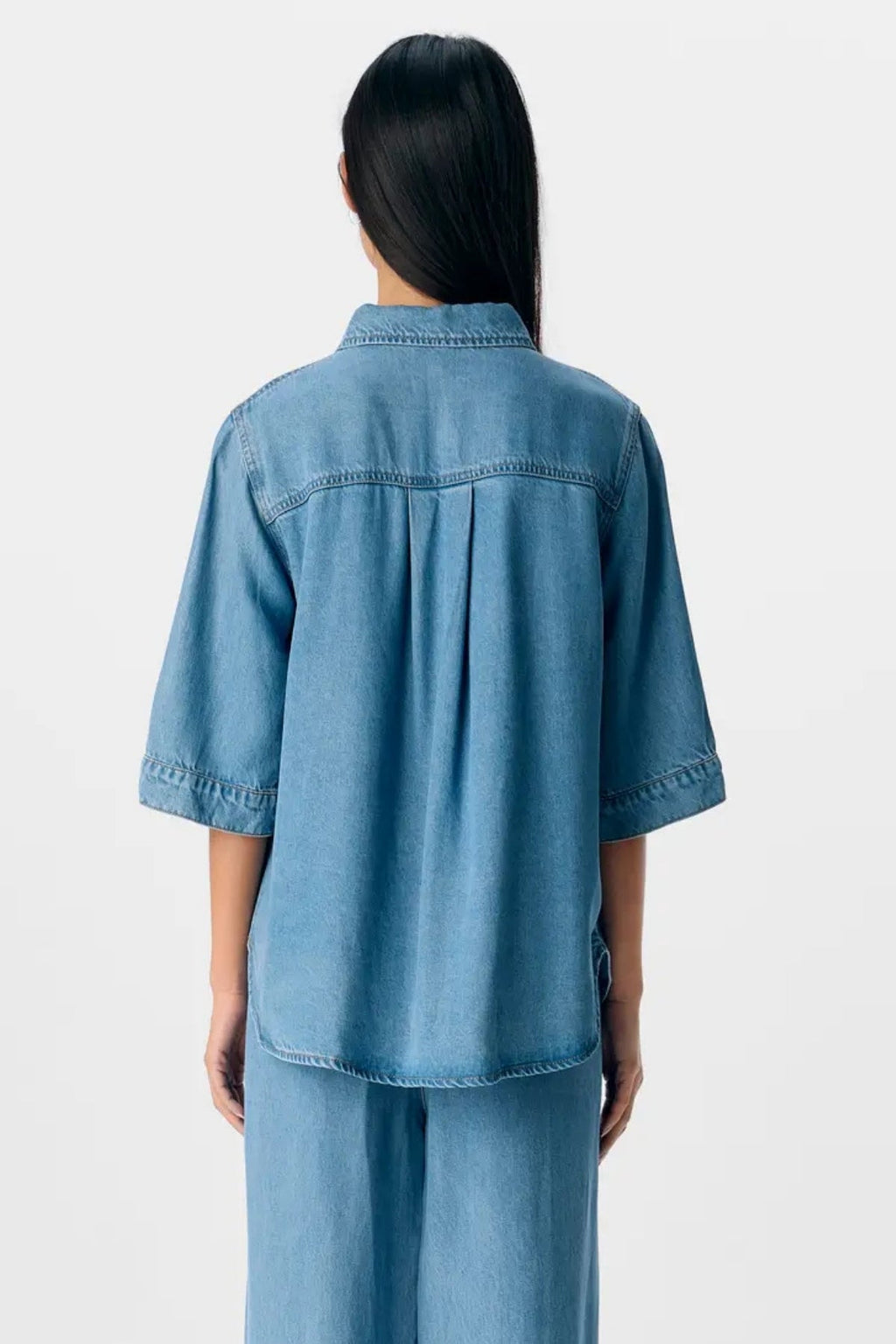 Frame Denim Top - Denim azzurro
