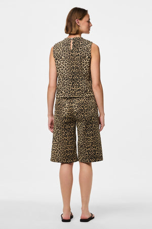 Salume in denim top - pepe bianco leo