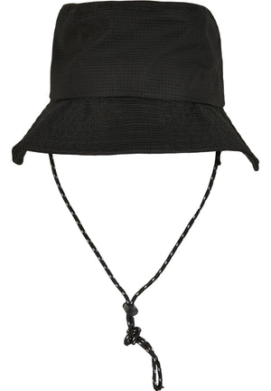 Cappello a secchiello regolabile Flexfit - Nero