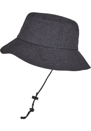 Cappello a secchiello regolabile Flexfit - Grigio erica