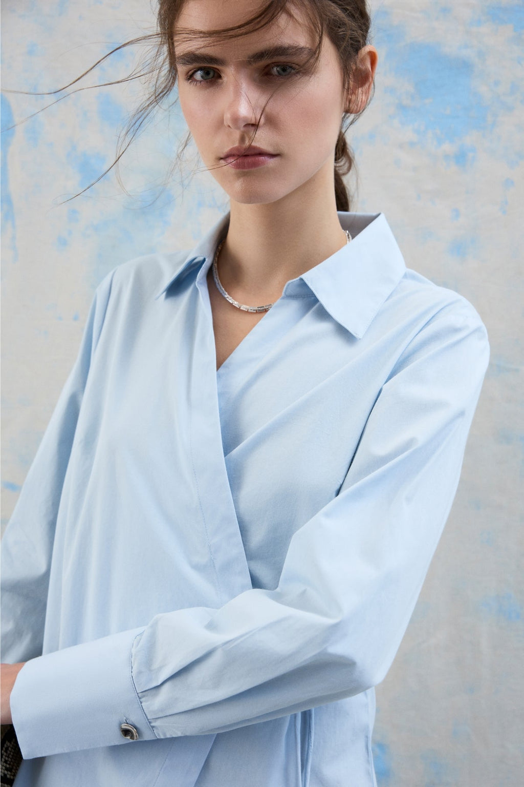 Top avvolgente Lumi con scollo a V - Nantucket Breeze