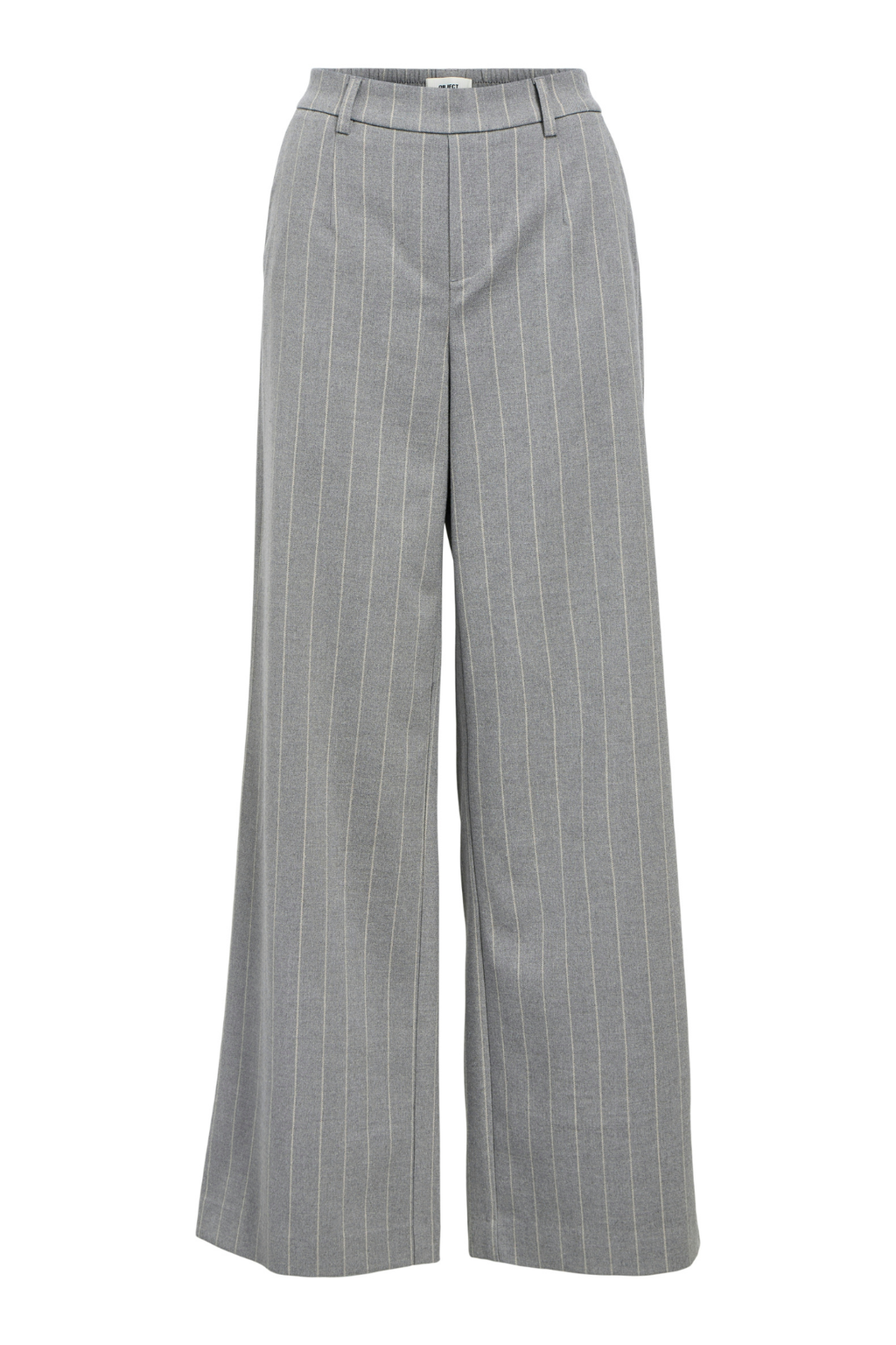 Lisa Wide Pant Aop - Media medio grigio