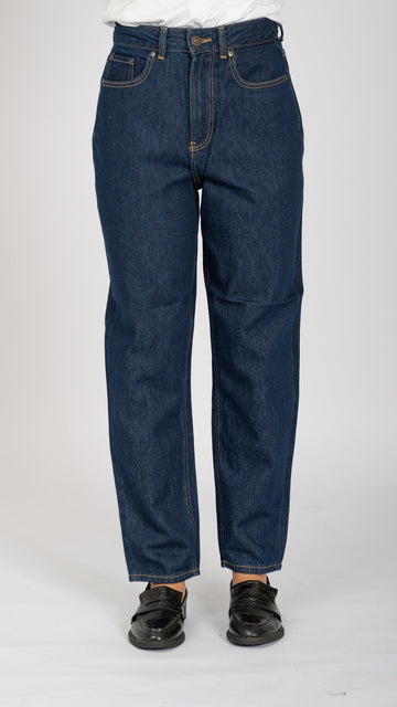 The Original Performance Mom Jeans - Denim blu scuro