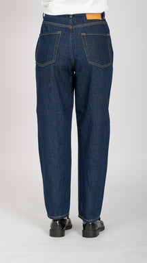 The Original Performance Mom Jeans - Dark Blue Denim