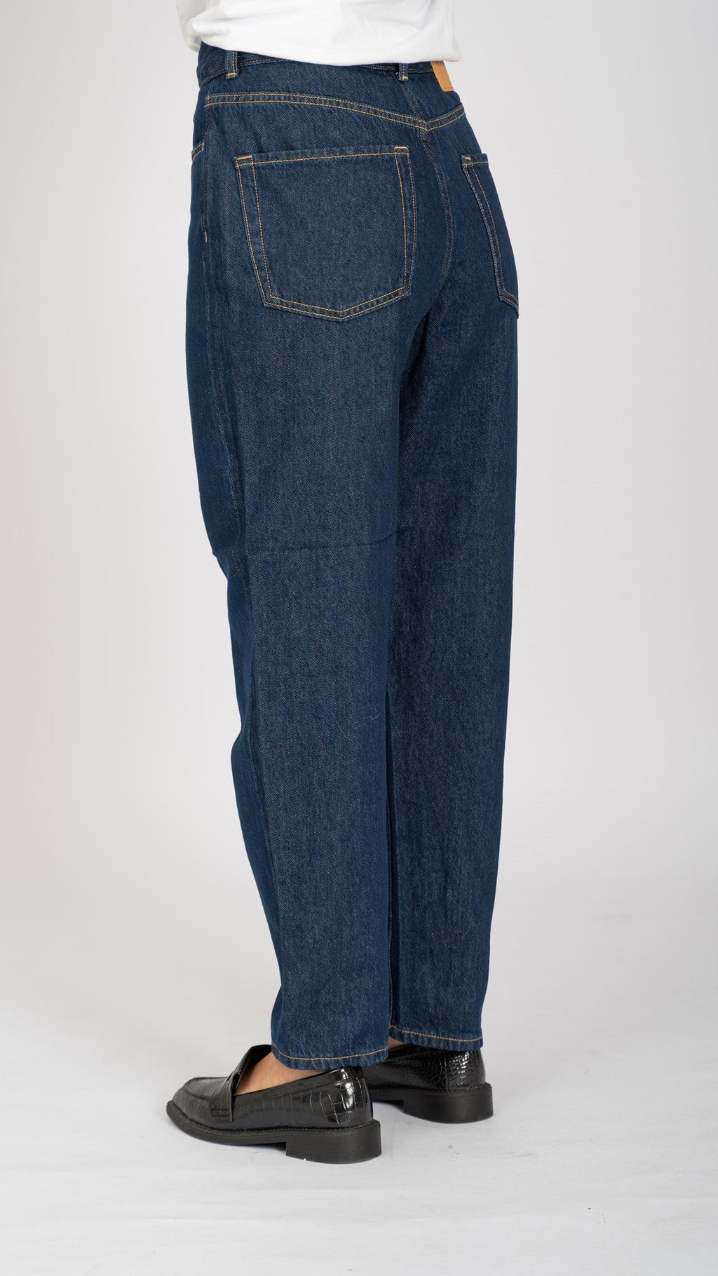 The Original Performance Mom Jeans - Denim blu scuro