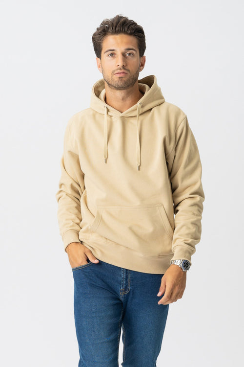 Basic Hoodie - Khaki - TeeShoppen Group™