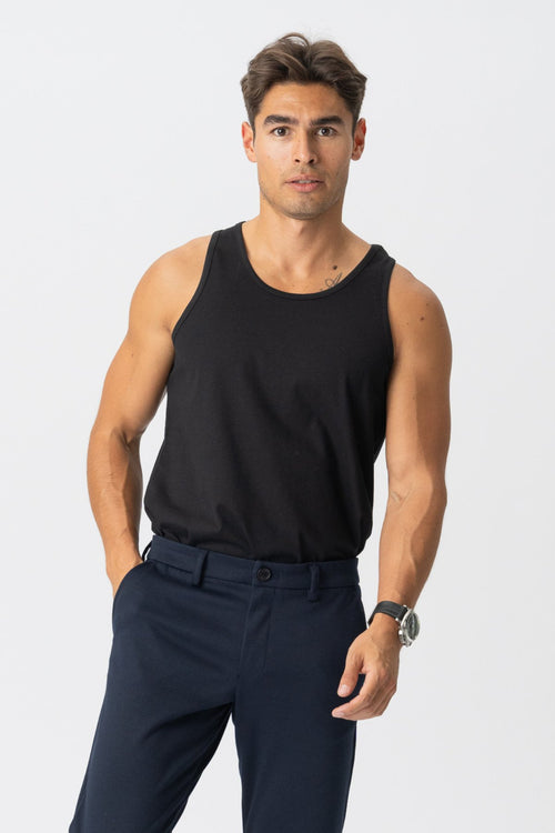 Basic Tanktop - Black - TeeShoppen Group™