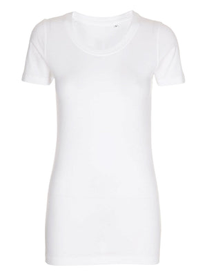 T -shirt aderente - bianco