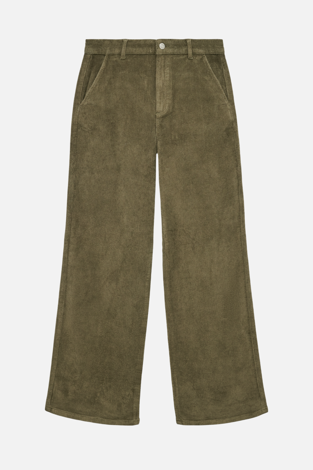 Velluto a coste di margot Pants - foglia d'uva
