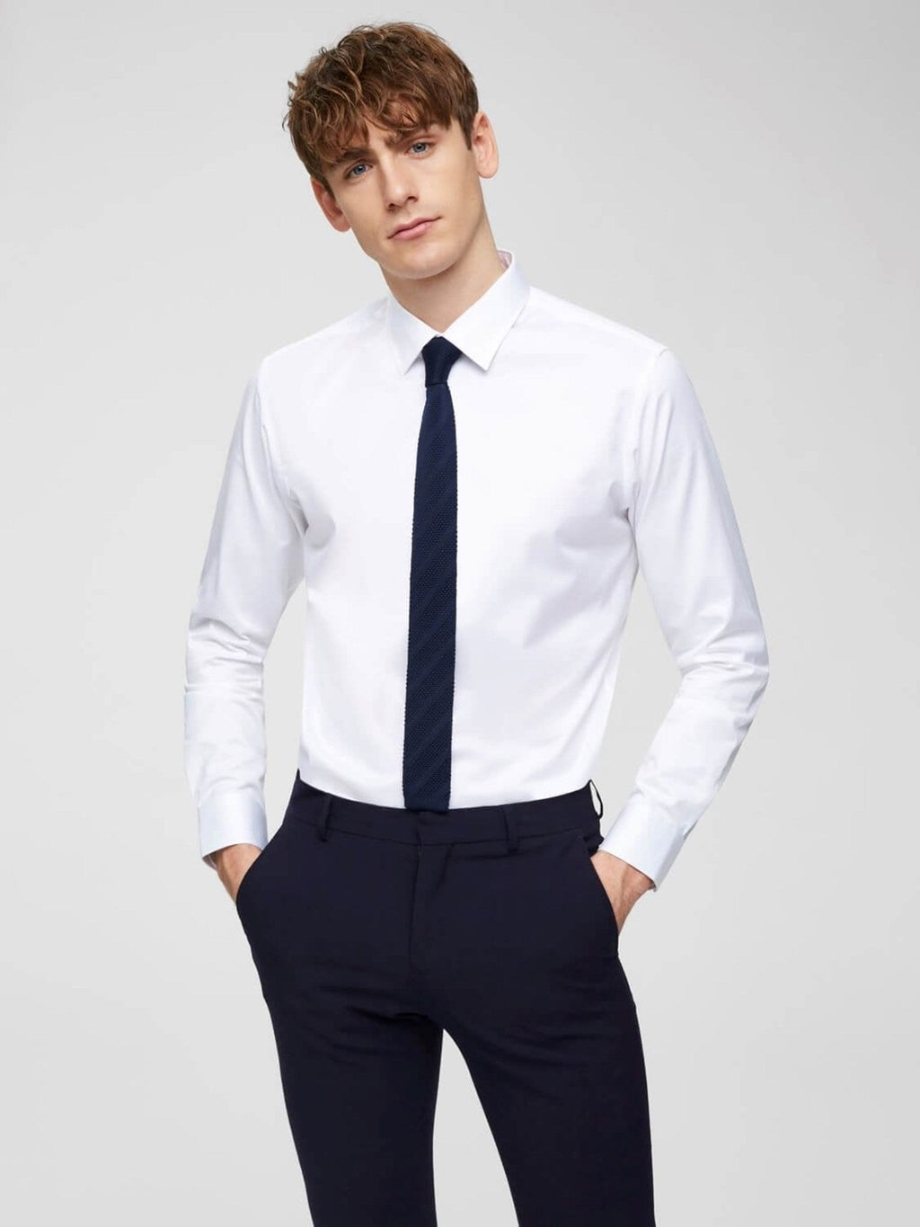 Camicia business slim fit - bianco