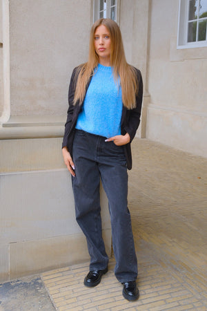 Maglia a maniche corte Chloe - Azzurro