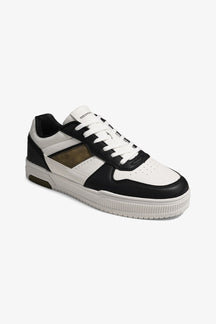 Sneaker classica - Bianco/Nero/Kaki