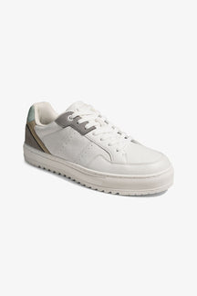 Sneaker classica - Bianco/Grigio/Verde