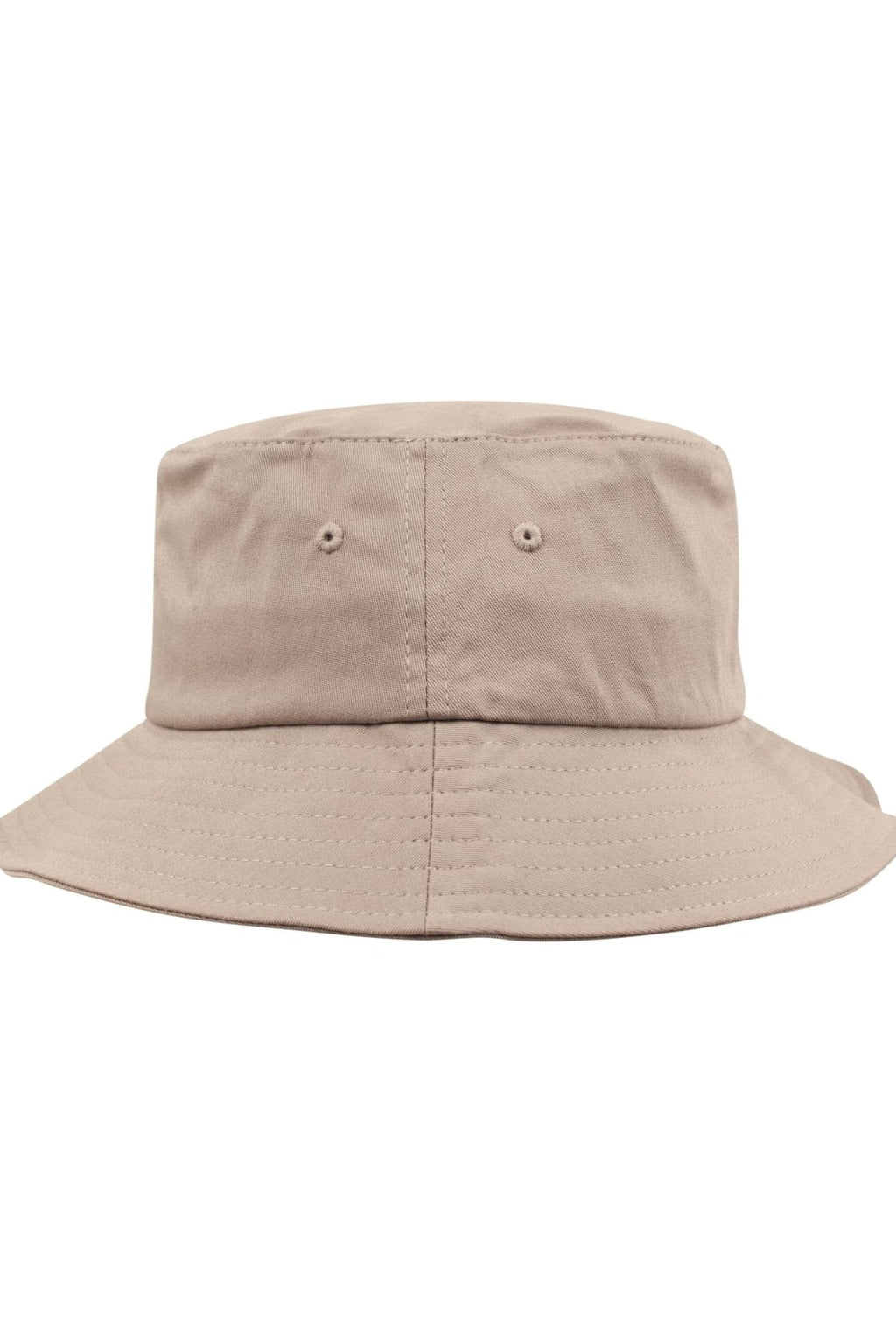 Cappello a secchiello in twill di cotone - Khaki