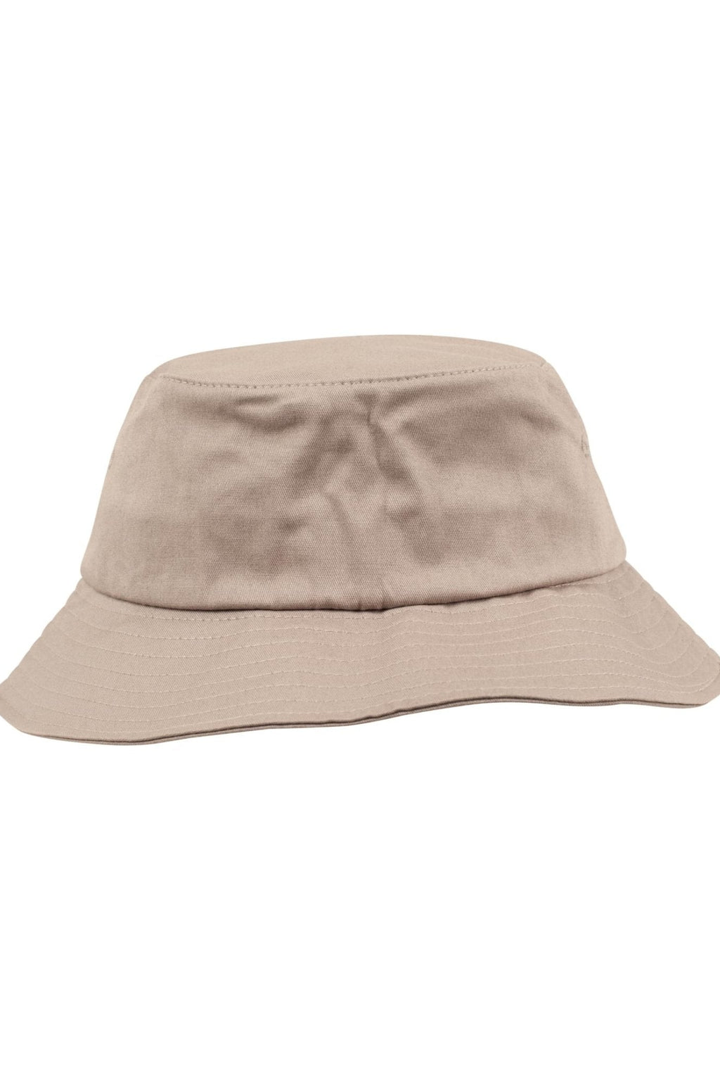 Cappello a secchiello in twill di cotone - Khaki