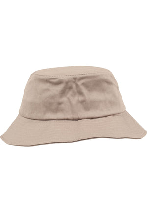 Cappello a secchiello in twill di cotone - Khaki