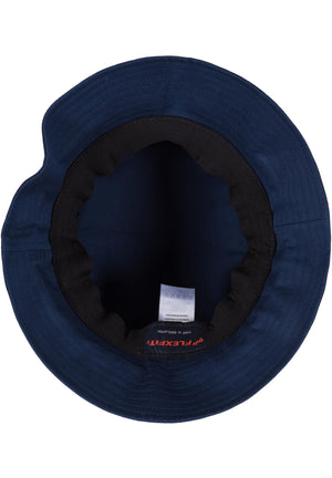 Cappello a secchiello in twill di cotone - Navy